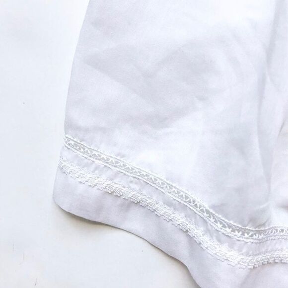 Vintage semi sheer lace collar top looks 12-18m - Picture 3 of 5